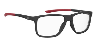 Designer Men Under Armour Eyeglasses: UA 5022 - Black & Red(2)- SpecSMART Eye Clinic (Diagonal View)
